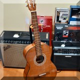 M08. Luby Strunal classical guitar. Model 4855. 